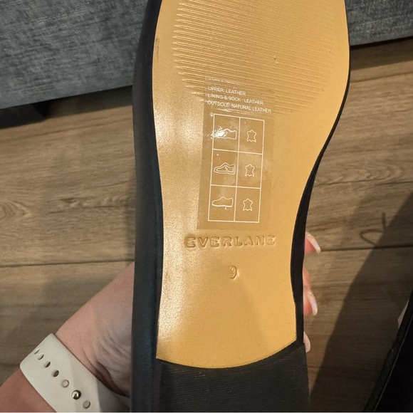 Everlane The Day Ballet Flat in Black Size: 9, NWOB - Picture 10 of 11